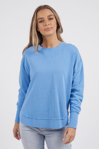 Delilah Sweatshirt - Azure Blue