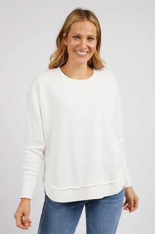 Delilah Sweatshirt - White