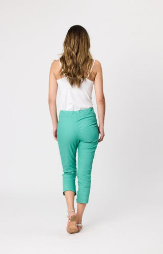 Democracy Holly 7/8 Pants - Green - D5048 - allaboutagirl