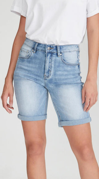 Dillon Shorts - Blue - G20 Dillon Shorts Blue - All About A Girl