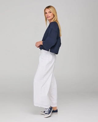 Dimple Top - Navy - SS25TP85 02 - All About A Girl