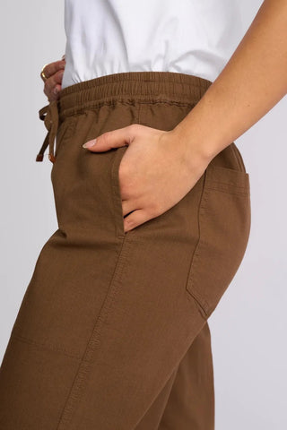 Dione Pants - Pecan - 5066N - All About A Girl