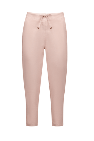 Elastic Waist 7/8 Pants - Soft Pink - 5790 - All About A Girl
