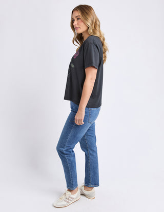 English Rose Tee - Black