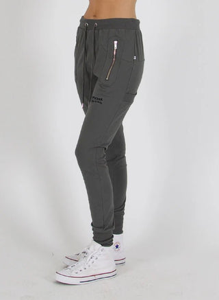 Escape Sketch Trackies - Coal - F1024FST.004-CH-BK - All About A Girl