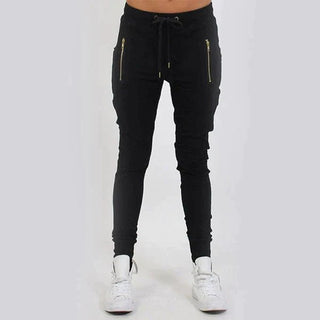 Escape Trackies - Black with Gold Zips - F1024FST-BK/GO - All About A Girl