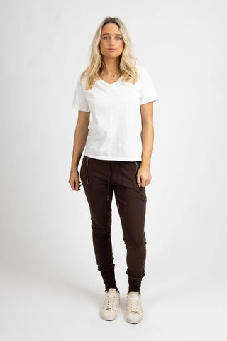 Escape Trackies - Chocolate - F1024FHW26-CHOC - All About A Girl