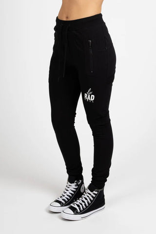 Escape Trackies Le Radness - Black/White - F1024FST.239-BK - All About A Girl