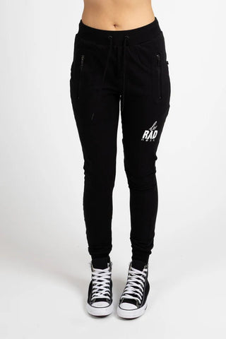Escape Trackies Le Radness - Black/White - F1024FST.239-BK - All About A Girl