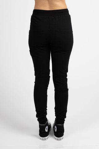 Escape Trackies Leopard - Black/Gold - F1024FST.701-BK/GO - All About A Girl