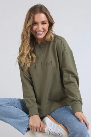 Established Sweatshirt -Khaki