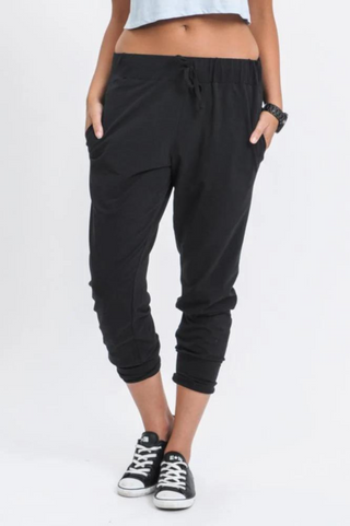 Falling Bricks Pants - Black