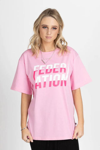 Federation Our Tee - On Point Big - Pink - F5614UHS23.925-LO - allaboutagirl