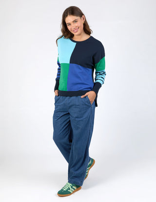 Fern Mixed Knit - Multi - 8159030.MULT - All About A Girl