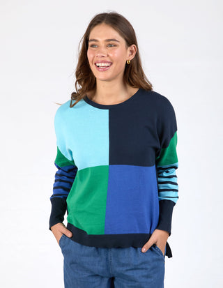 Fern Mixed Knit - Multi - 8159030.MULT - All About A Girl