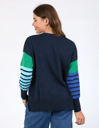 Fern Mixed Knit - Multi - 8159030.MULT - All About A Girl
