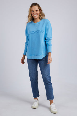 Foxwood Simplified Sweatshirt - Bright Blue - 55X0104.BBLU - allaboutagirl