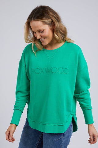 Foxwood Simplified Sweatshirt - Bright Green - 55X0104.BGRN - allaboutagirl