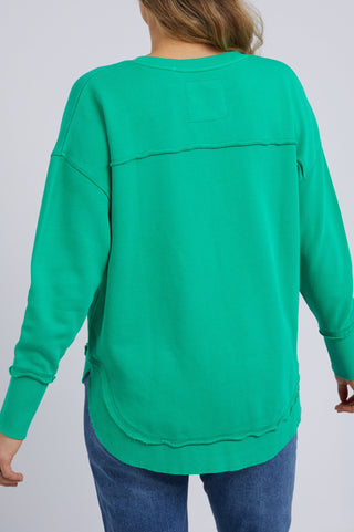 Foxwood Simplified Sweatshirt - Bright Green - 55X0104.BGRN - allaboutagirl