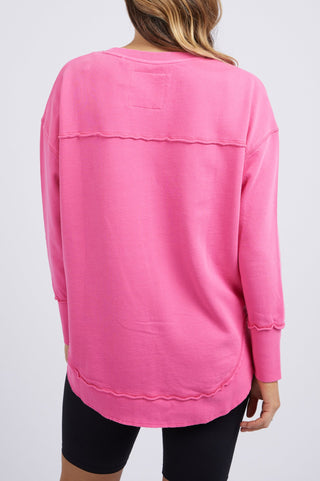 Foxwood Simplified Sweatshirt - Bright Pink - 55X0104.BPNK - allaboutagirl