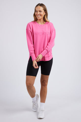 Foxwood Simplified Sweatshirt - Bright Pink - 55X0104.BPNK - allaboutagirl