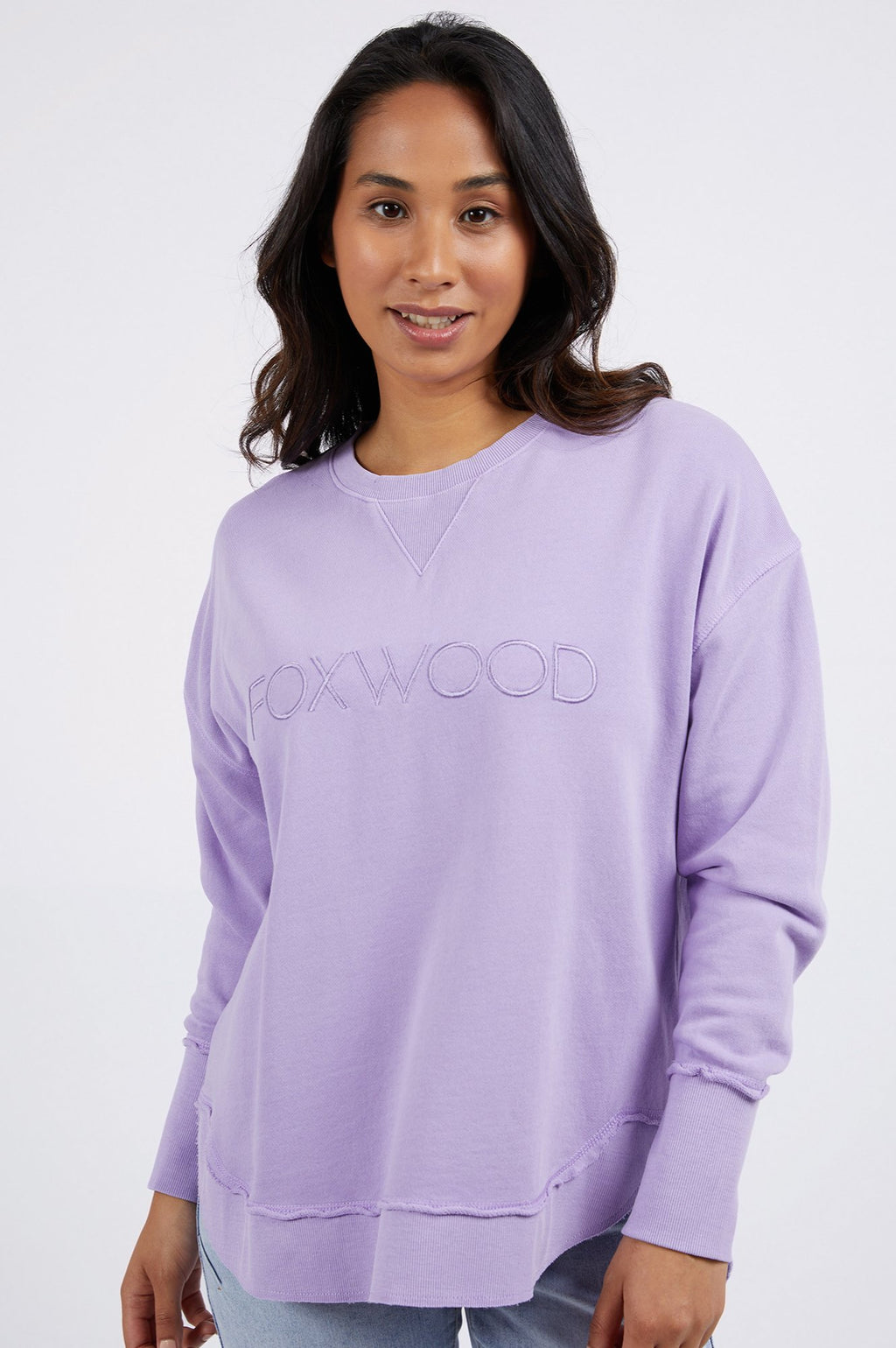 Simplified Sweatshirt - Lavender – allaboutagirl