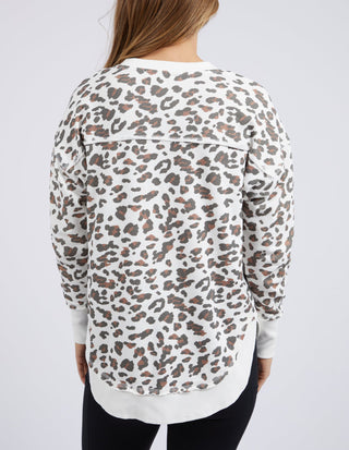 Foxwood Simplified Sweatshirt - Leopard Multi - 5522070.MULTI - allaboutagirl