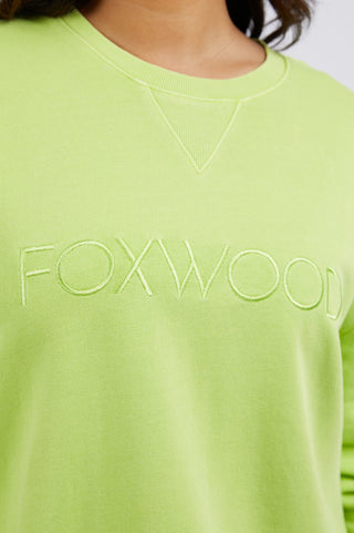 Foxwood Simplified Sweatshirt - Lime - 55X0104.ORNG - allaboutagirl