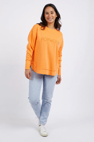 Foxwood Simplified Sweatshirt - Orange - 55X0104.ORNG - allaboutagirl