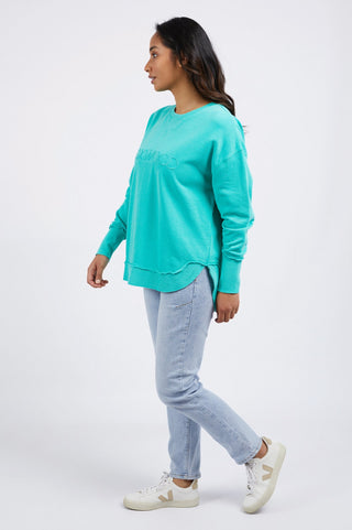 Foxwood Simplified Sweatshirt - Teal - 55X0104.TEAL - allaboutagirl