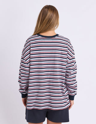 Frame Long Sleeve Tee - Stripe - 5582155.STR - All About A Girl