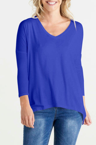 Geneva T - Shirt - Vivid Blue - BB524 - allaboutagirl