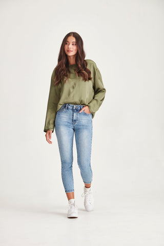 Grace Short Stuff Jeans - Blue - E15 - allaboutagirl