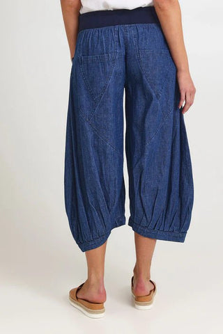 Guru Pants - Mid Denim Wash - AS-WPA01-20 - All About A Girl