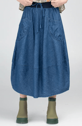 Guru Skirts - Mid Wash Denim - AS-WLS01-20 - All About A Girl