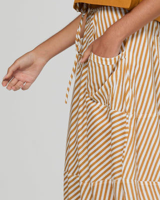 Guru Skirts - Mustard Stripe - SS26SK03 - All About A Girl