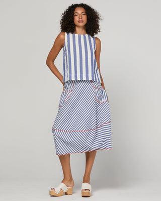 Guru Skirts - Ocean Stripe - SS26SK06-03 - All About A Girl
