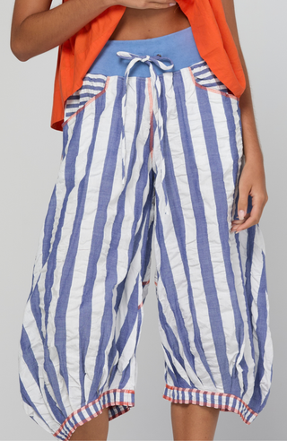Boom Shankar Guru Pants Ocean Stripe, Detail view | AAAG