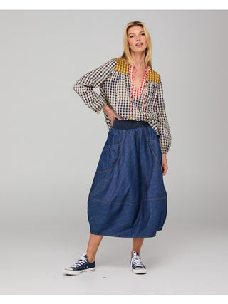 Guru Skirt - Dark Denim