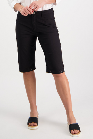 Poplin Shorts - Black