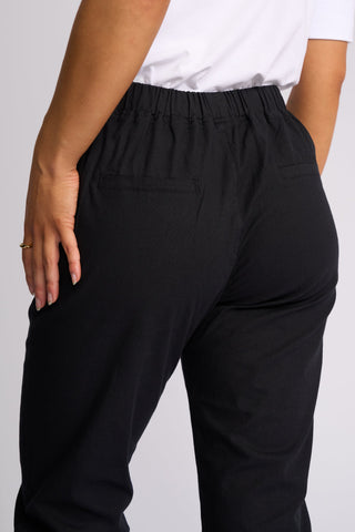 Henley 7/8 Pull On Pants - Black - 5791A - All About A Girl