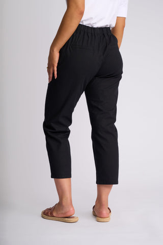Henley 7/8 Pull On Pants - Black - 5791A - All About A Girl