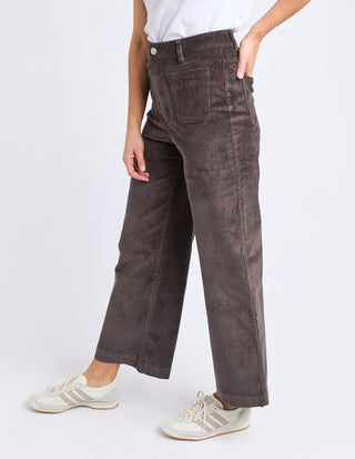 Henrietta Cord Pants - Coffee Bean