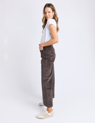 Henrietta Cord Pants - Coffee Bean