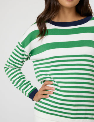 High Street Jumper - Grass - ES26SS541 - All About A Girl