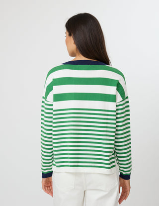 High Street Jumper - Grass - ES26SS541 - All About A Girl
