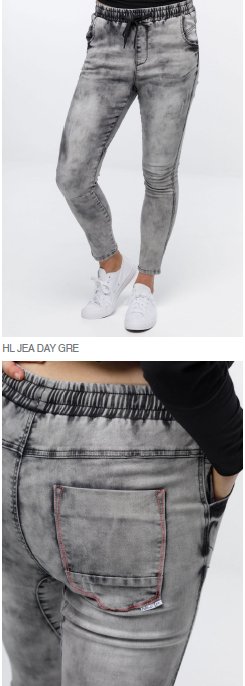Homelee Daily Jeans - Grey wash - HL JEA DAY GRE - allaboutagirl