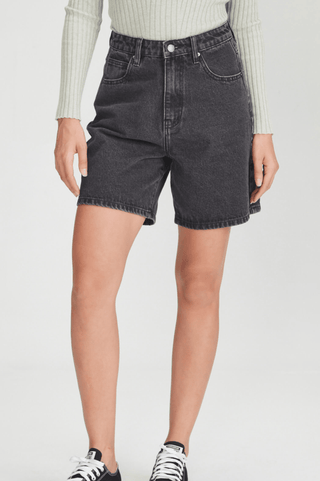 Hunter Denim Shorts - Black - G02 Hunter Black - All About A Girl