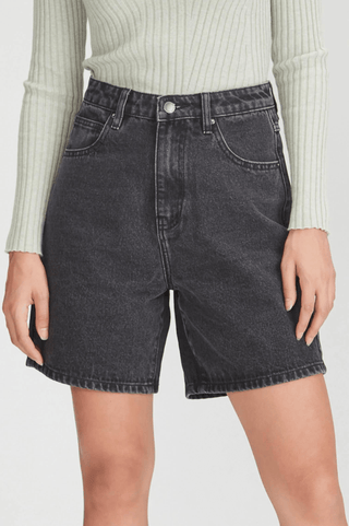 Hunter Denim Shorts - Black - G02 Hunter Black - All About A Girl
