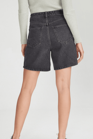 Hunter Denim Shorts - Black - G02 Hunter Black - All About A Girl